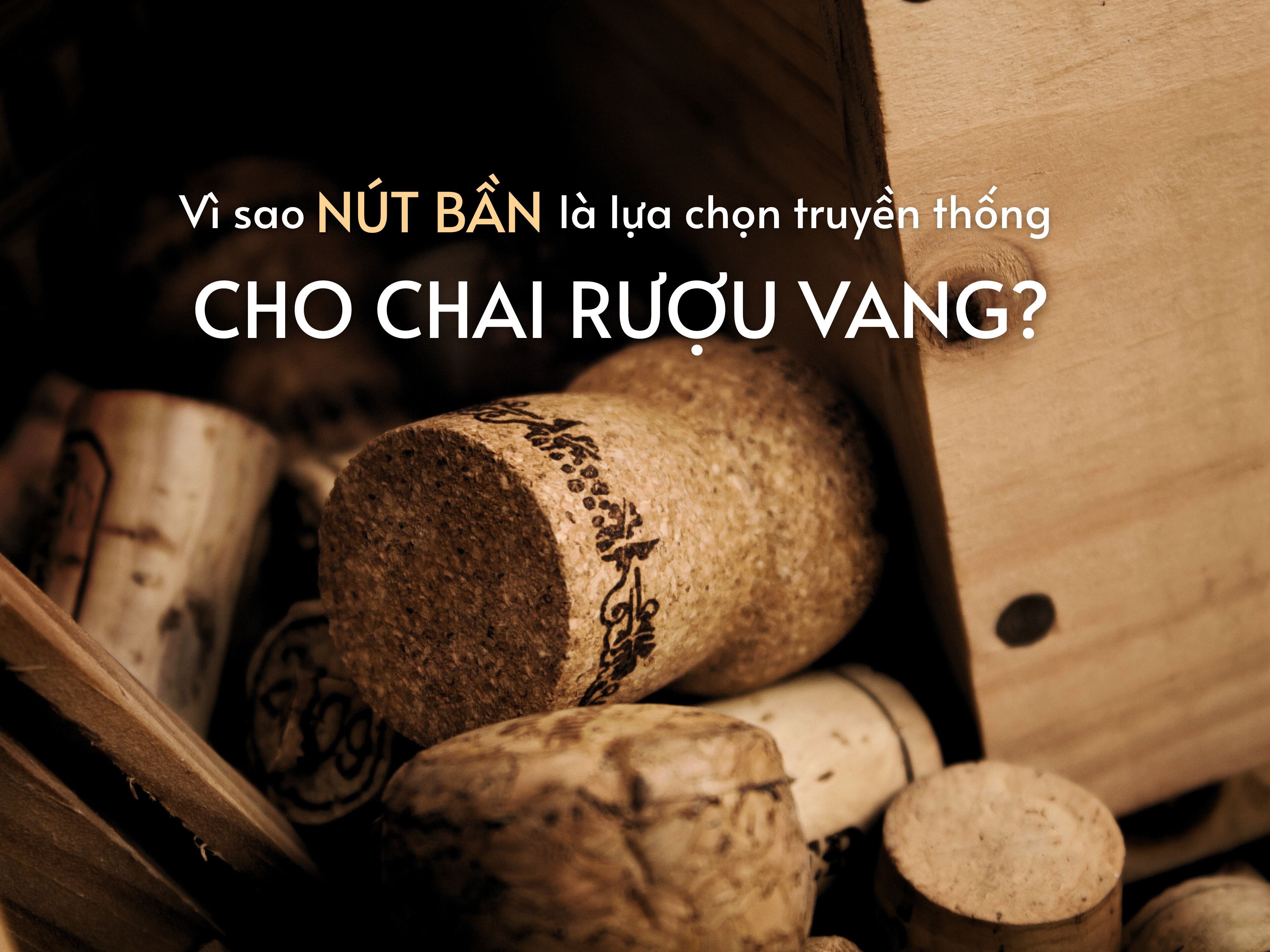 Vì sao nút bần là lựa chọn truyền thống cho chai rượu vang?