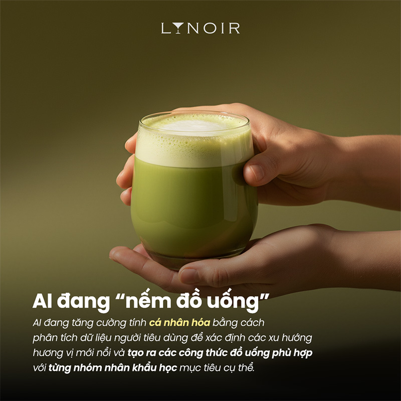 AI đang “nếm đồ uống”