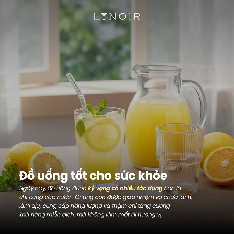 Đồ uống tốt cho sức khỏe