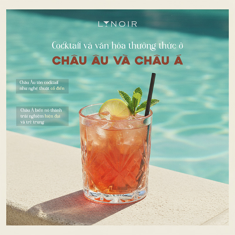 Cocktail châu Âu và châu Á