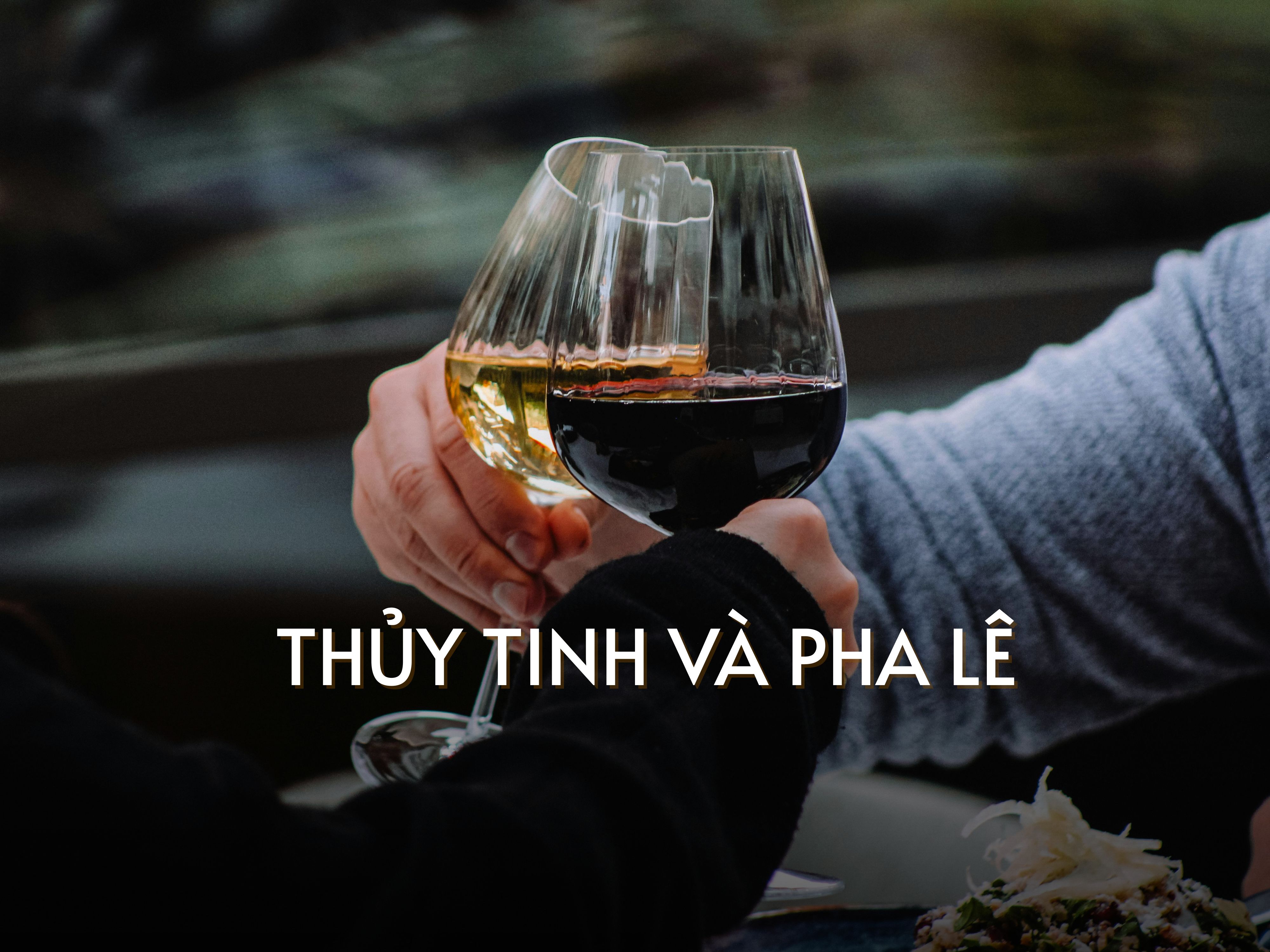 So sánh ly pha lê và ly thủy tinh cao cấp